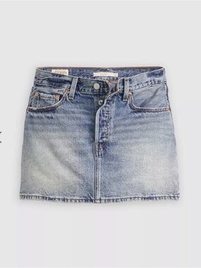 Levi's® Premium Denim ICON SKIRT NWT $70 Size 27 Sold on Free People